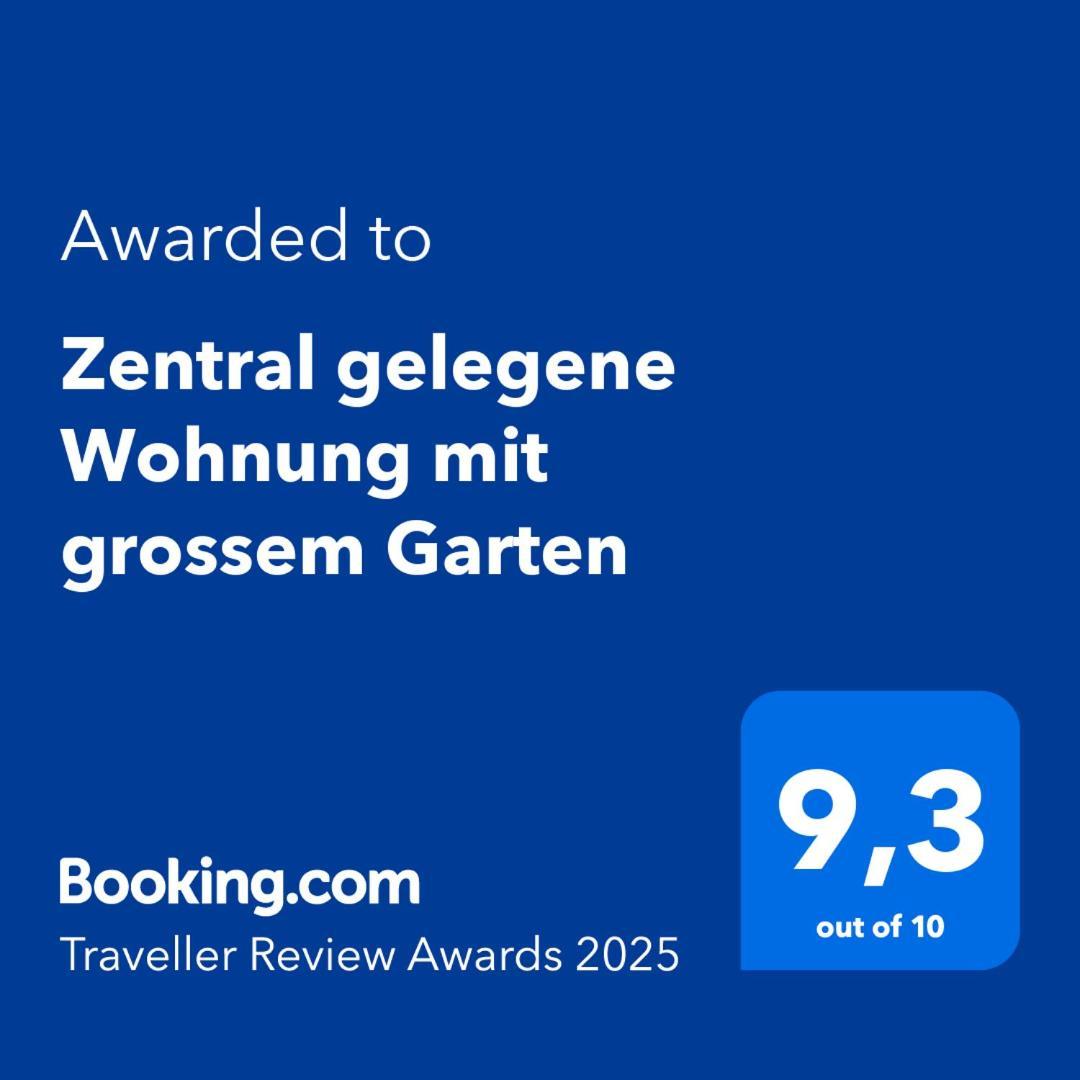 Zentral Gelegene Wohnung Mit Grossem Garten Entrelagos Exterior foto